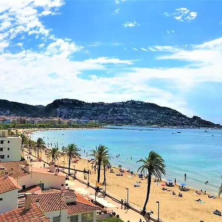 Lejlighed En Roses A 2 Minutos De La Playa Con Vista Al Mar *